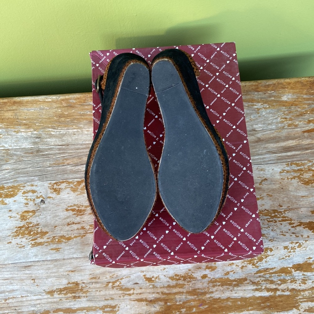 Piperlime Leopard Print Wedges - image 4